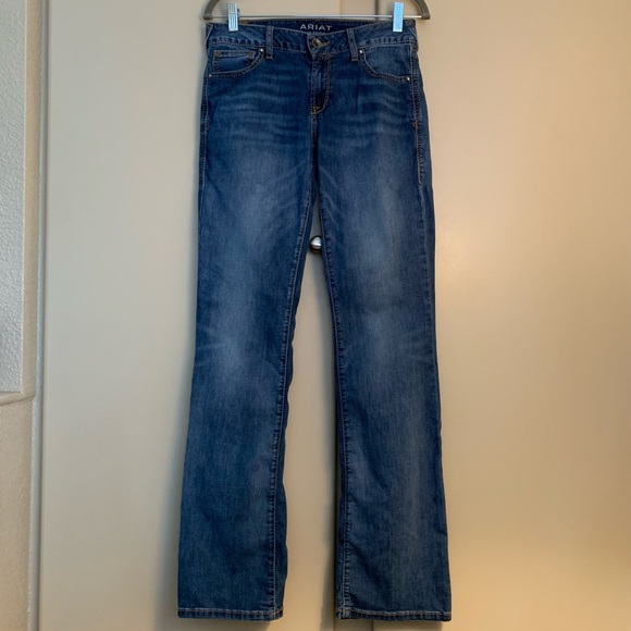 Ariat Denim - Ariat real denim bootcut jeans medium wash women’s size 28 Long